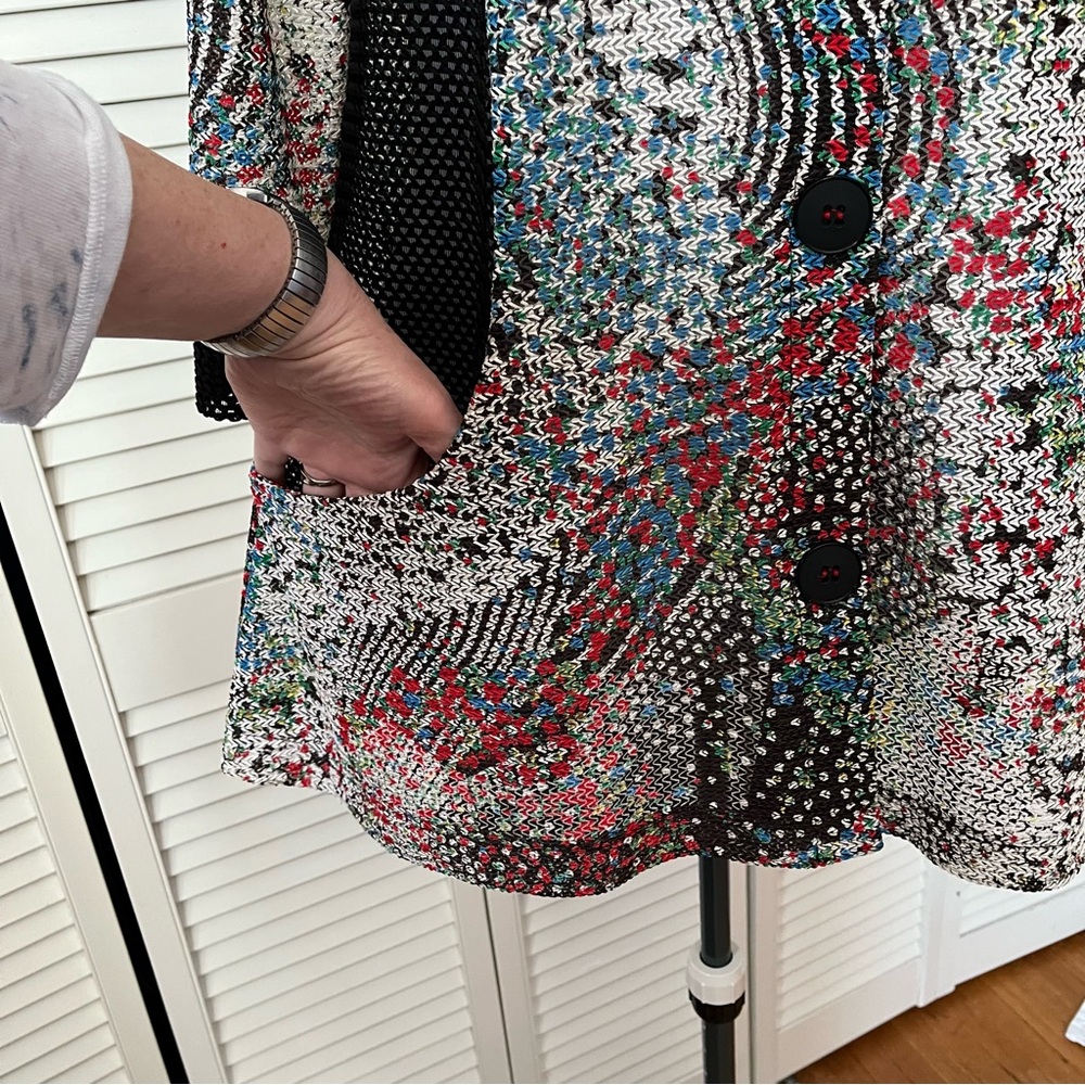 Joseph Ribkoff knit jacket 10 - Picture 4 of 11